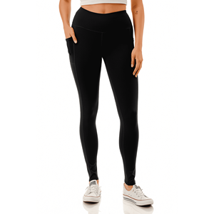 Leggings de sport personnalisés pour femmes, pantalons de gym taille haute, vente en gros, prêts à expédier - Product Image 4