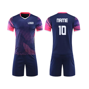 Ensemble de maillots de volley-ball pour hommes adultes de bonne qualité, tenue de sport respirante par sublimation pour le volley-ball - Product Image 1