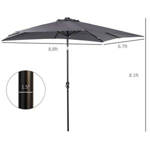 Ombrellone esterno per spiaggia o Patio Swiship-prodotto nave - Product Image 6