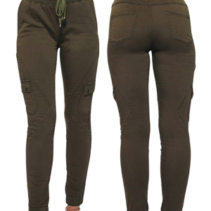 Vaqueros ajustados rasgados de tiro alto personalizados para mujer, tallas pequeñas, sexys y bonitos, con lavado de color - Product Image 5
