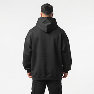 Sudadera con Capucha de Primera Calidad para Hombre, Sudadera Holgada de Gran Tamaño, Sudadera con Capucha de Forro Polar 100% Poliéster de Longitud Regular para Hombre - Product Image 2