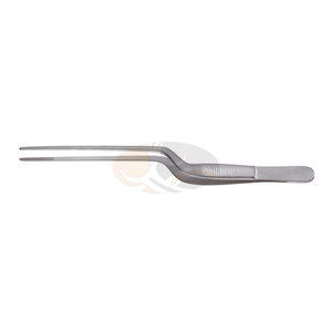 Pinzas Quirúrgicas JACKBILLY de Acero Inoxidable de Alta Calidad, Curvas y Dentadas, 16 cm, Tipo Adson Bayonet, para Aplicación Manual de Apósitos - Product Image 1