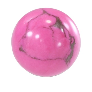 Boule de whlite rose naturelle, pierre précieuse, sphère de guérison et décoration, en cristal d'agate élégante, vente en gros - Product Image 1