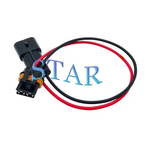ตัวต่อสายเคเบิลแบบ2ขาประกอบ12085030ชุด630 12 AWG 46amp สายไฟหางเปีย8" - Product Image 2