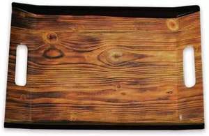 Eco Friendly Wooden Serving <b>Tray</b> Water Resistant Decorative <b>Breakfast</b> & Dining <b>Tray</b> for Daily Use - Product Image 5
