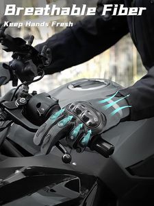 Guantes de Motociclismo Transpirables con Protección Completa para los Dedos y Nudillos - Product Image 4