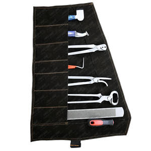 Pakistan Made Farrier Tools Kit de 7 piezas Hoof Knife, 15 "Nail Nipper, 13" Clincher, Rasp & Picker Kit de equipo veterinario - Product Image 1