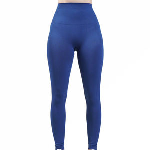 Leggings décontractés pour femmes, taille haute, longueur intégrale, personnalisables OEM, en tissu tricoté de qualité supérieure (Spandex/Nylon), respirant et à séchage rapide - Product Image 1