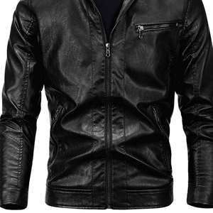 Veste en cuir pour homme UHEZEN WEAR, qualité supérieure, prix abordable, cuir véritable, veste de mode pour l'extérieur, vente en gros - Product Image 5
