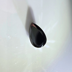 Diamant de laboratoire noir brillant en forme de poire de 1,02 carat, fantaisie noir, certifié IGI, pierre précieuse créée en laboratoire - Product Image 4
