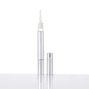 Wholesale Custom Logo 2ML 3ML 5ML Empty Cuticle Oil Pen Private Label Lip Gloss Container Cosmetic Tube Twist Pen with BrushPopu