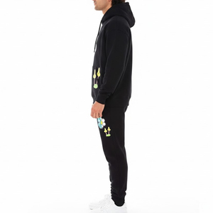 Chándal Deportivo para Hombre Estilo Urbano, Chándal de Invierno de Alta Calidad, Color Sólido, Transpirable, de Secado Rápido, con Técnicas de Bordado - Product Image 3