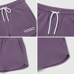 Pantalones Cortos Deportivos para Mujer con Cintura Ajustable, Tejidos, de Corte Regular, para Gimnasio, Deportes y Running - Product Image 6