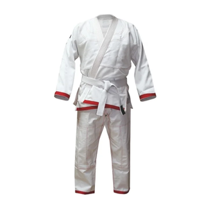 Uniforme de Jiu Jitsu para Entrenamiento, Material Ligero y Cómodo, Ideal para Práctica de Artes Marciales, Color Blanco, Último Diseño - Product Image 4