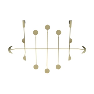Moon Design Over the Door Hooks Metal Wall Hanging Rack for Home Hotel Restaurant Garden Indoor Outdoor Use - Product Image 5