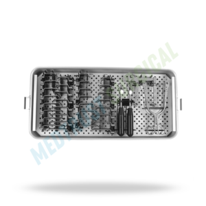 Système d'opérations chirurgicales pour la colonne vertébrale : Écarteur cervical antérieur taille standard pour l'exposition en neurochirurgie - Product Image 3