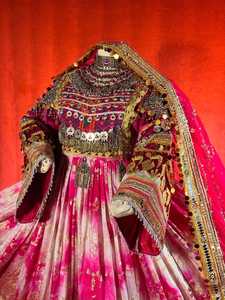 Vestidos de Novia Largos hasta el Suelo, Estilo A, de Alta Calidad, 100% Poliéster, Venta al Por Mayor, STAR IMPEX, Estilo Afgano Kuchi, Gran Venta 2026 - Product Image 4