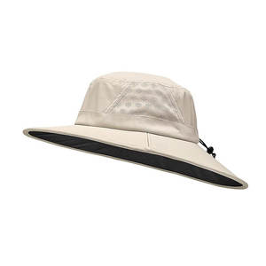 Chapeau Bob de Golf Haut de Gamme Personnalisé pour Homme – Casquette Décontractée d'Été Marron Foncé avec Protection Solaire Extérieure et Large Bord Extra Large - Product Image 2
