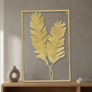 Handmade Metal Wall Art Decorative Wall Sculpture Modern Luxury Home Decor Wall Hanging Craft for Living Room Bedroom Office - Product Image 5