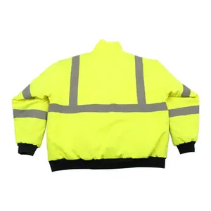 Chaqueta Impermeable de Alta Visibilidad Vanda para Exteriores, Ropa de Trabajo de Seguridad con Forro Desmontable, Chaqueta Reflectante de Seguridad Vial - Product Image 5