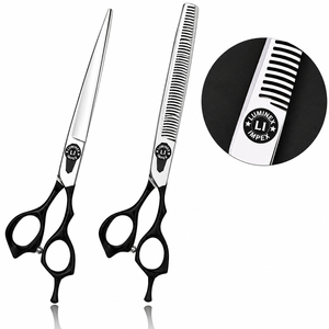 Premium Pet Grooming <b>Scissors</b> Set – Made from High-Quality Stainless Steel, Professional <b>Dog</b> & Cat Hair Cutting Kit with Case - Product Image 2