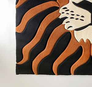 Alfombra Personalizada Hecha a Mano con Diseño Floral de Anime y Dibujos Animados, de Pelo Alto, para Uso Doméstico Moderno, con Forma y Logotipo Adorables, Lavable - Product Image 2