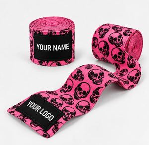 HOMIZON ENTERPRISES HE-HB-1 OEM ODM Bandages de boxe personnalisés, bandages élastiques MMA, 2 pièces, tailles et couleurs personnalisées, logo, certifié CE - Product Image 2