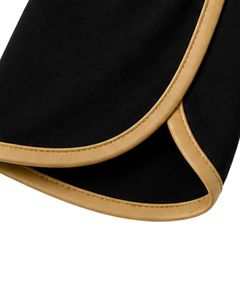 Pantalones cortos deportivos negros y dorados para mujer, pantalones cortos deportivos de secado rápido, transpirables, para gimnasio, Fitness, informales, de verano, con cintura elástica, ropa deportiva - Product Image 5
