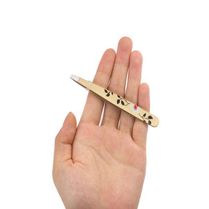 MAHFOOZ INSTRUMENTS 1 Pinza para Cejas Profesional de Acero Inoxidable Antiestática con Punta Plana, Herramienta de Maquillaje para Depilación - Product Image 5