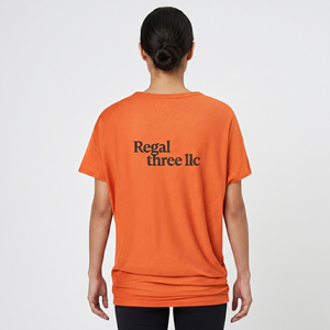 T-shirt Streetwear à épaules tombantes pour femme, T-shirt de yoga oversize à manches courtes, T-shirt de sport oversize pour femme - Product Image 2