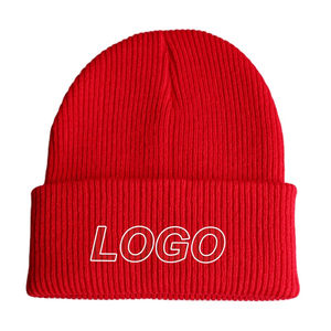 Gorro de Punto de Invierno de Alta Calidad, Unisex, Colores Sólidos, con Puño, Diseño Personalizado, Bordado, Personalizable con Logotipo - Product Image 3