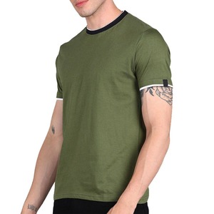 T-shirt décontracté pour homme - Anti-rides et respirant, 180g polyester, manches longues, fabriqué en usine - Product Image 1