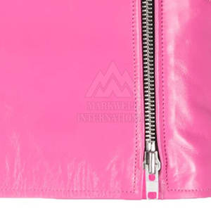 Falda de cuero genuino para damas, muy vendida, de los mejores fabricantes, falda de cuero de moda para mujer - Product Image 5