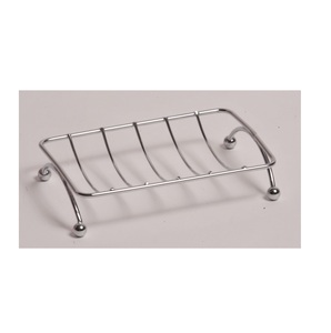 Support de savon en métal de qualité supérieure pour lavabo, avec un design simple pour le rangement du savon de bain - Product Image 1