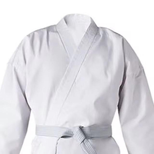 Vêtements de sport respirants en tissu polyester-coton confortable pour hommes, uniforme d'entraînement de judo et de karaté de haute qualité, vente chaude, personnalisation OEM - Product Image 6