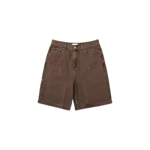 Nouveauté 2026 : Short cargo en jean vintage ample pour homme, 100 % coton lavable, personnalisable avec logo OEM/ODM, vente en gros, le plus vendu - Product Image 1