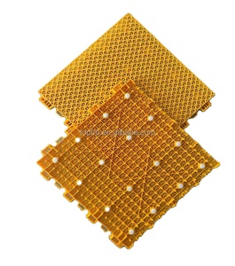Piso Deportivo Modular para Interiores, Baldosas de Vinilo Encajables, Antideslizantes, Impermeables, Fáciles de Instalar, para Baloncesto - Product Image 2