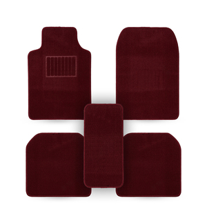 ROADPOWER (RP-MAT-104) Juego de Alfombrillas Universales Premium para Auto de 5 Piezas, Resistentes, Antideslizantes, Protección para Todo Clima, Limpieza con Spray - Product Image 1