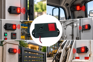 Martillo de Emergencia Visual AVL135 12V AUDI con Luz Estroboscópica LED, Plástico Negro, 1 Año de Garantía - Product Image 3