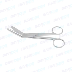 Ciseaux d'épisiotomie Braoun en acier inoxydable de haute qualité, à angle |   Instruments de chirurgie plastique - Product Image 5