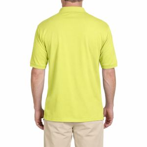 Polo homme uni à manches courtes, léger, en coton, décontracté, avec col classique, service de personnalisation OEM, polo pour homme - Product Image 2