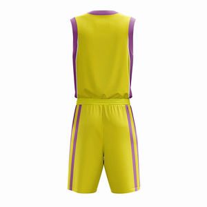 Uniformes de Baloncesto Sublimados Personalizados con Jersey Cosido - Product Image 4