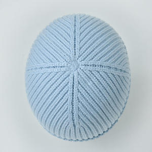 Bonnet en tricot personnalisé avec logo, en acrylique, à revers, pour l'hiver, pour marques de streetwear, fournisseur en gros, faible MOQ - Product Image 6