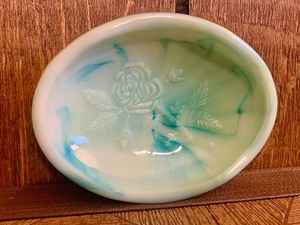 Luxury Handcrafted <b>Epoxy</b> <b>Resin</b> Decorative Bowl with Custom Colors and Home Decor Centerpiece <b>for</b> Living Room or Dining <b>Table</b> Use - Product Image 5