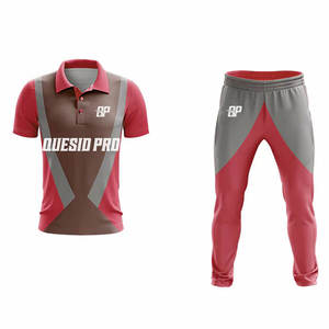 Uniformes de Cricket de Diseño Personalizado, Ropa Deportiva Transpirable, Jersey de Cricket Deportivo de Poliéster que Absorbe el Sudor, Servicio OEM, Conjunto de Camiseta y Pantalones - Product Image 6