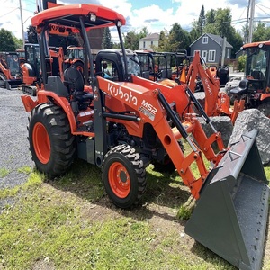 Tracteur utilitaire Kubota M62 4x4 avec chargeur |   Machine agricole diesel turbo 71HP |   Chargeuse-pelleteuse Kubota M62 4x4 - Product Image 5