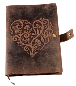 Carnet de notes en cuir de buffle ligné avec logo personnalisé pour fournitures de bureau en gros, journal imprimé sur mesure - Product Image 1