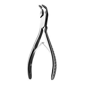 Pinza de Hueso Blumenthal Curva 30 Grados, Acero Inoxidable, Ortopédica, Dental, Quirúrgica, 15cm, Reutilizable, CE ISO por Dentavex - Product Image 1