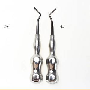 1 ud. Destornillador dental en espiral, elevador de lucentes recto y doblemente curvo para extracción de dientes mudos - Product Image 5