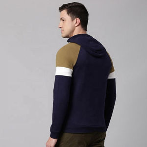 Sudadera con capucha informal de algodón para hombre, con cremallera completa, ligera, estilo urbano, para otoño e invierno - Product Image 3